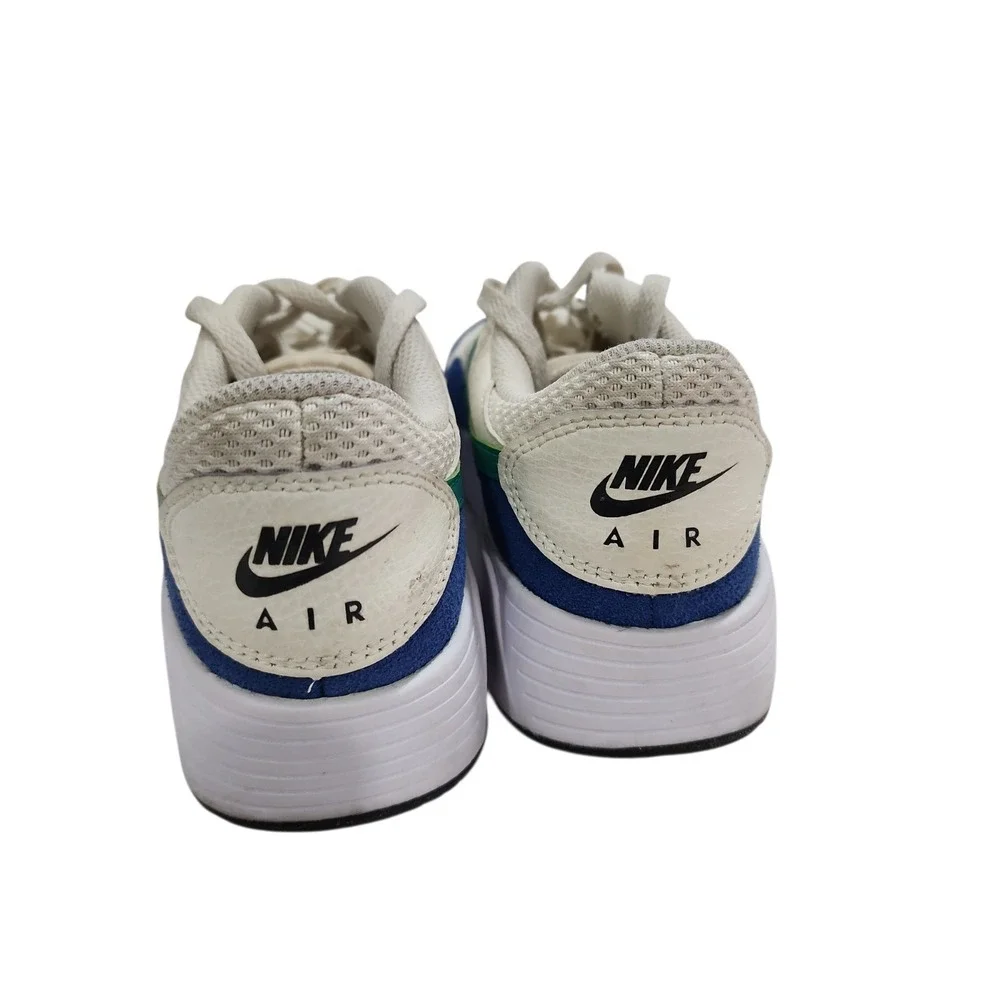 Nike Air Max SC Sneakers Women Size 7 White Blue Green Athletic Retro Streetwear